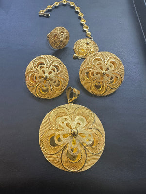 Kokob Set Gold Plated Jewlery Set 62 gr